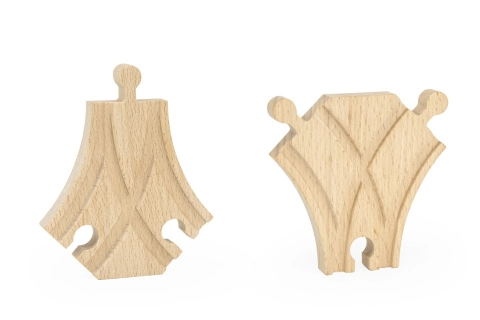 E-shop Bigjigs Rail Prehadzovacia výhybka 2 ks