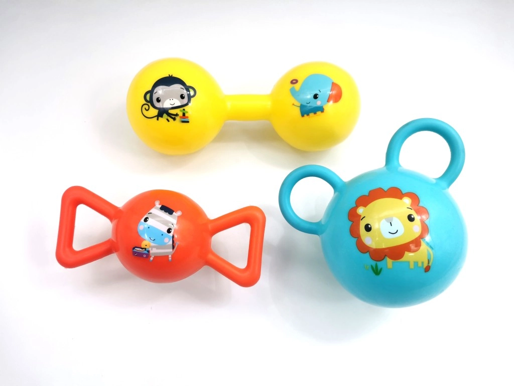E-shop Fisher-Price súprava farebných loptičiek s úchytmi pre bábätká