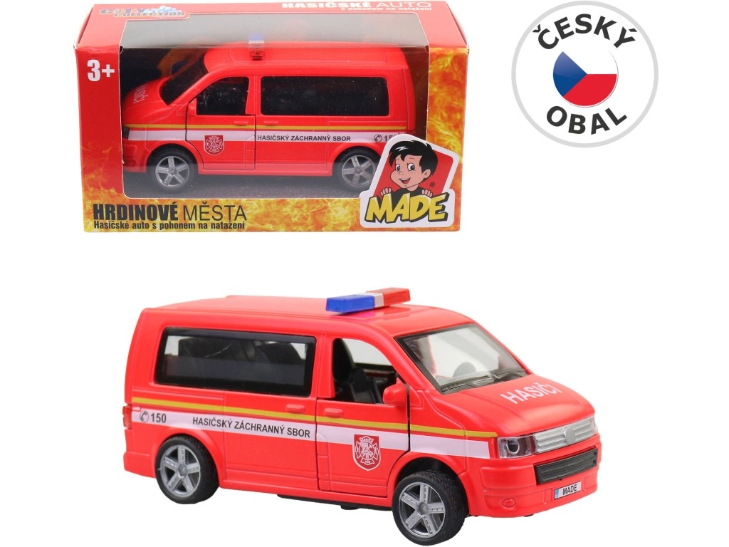 Hasičská dodávka CZ Design