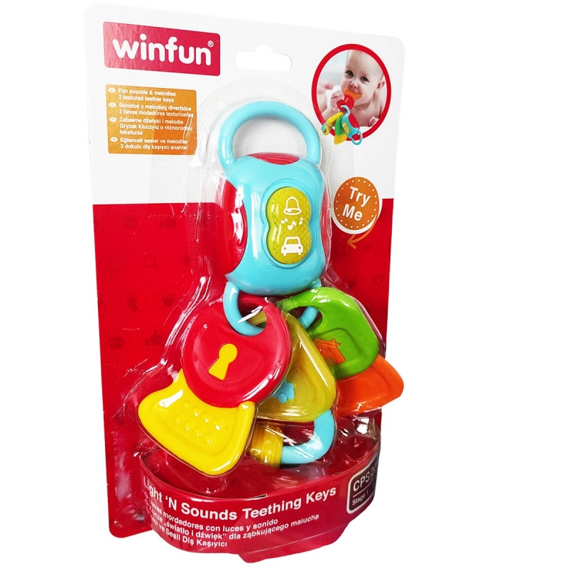 Winfun Hracie klúčiky so zvukom a so svetlom