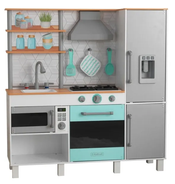 Drevená detská kuchynka KIDKRAFT Gourmet s výrobníkom ľadu