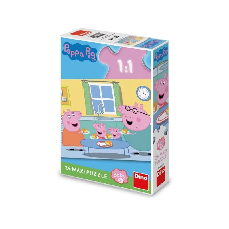 E-shop DINO Prasátko Peppa: Oběd MAXI 24 dielov