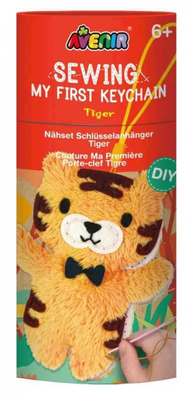 E-shop Sada na ušitie kľúčenky - Tiger