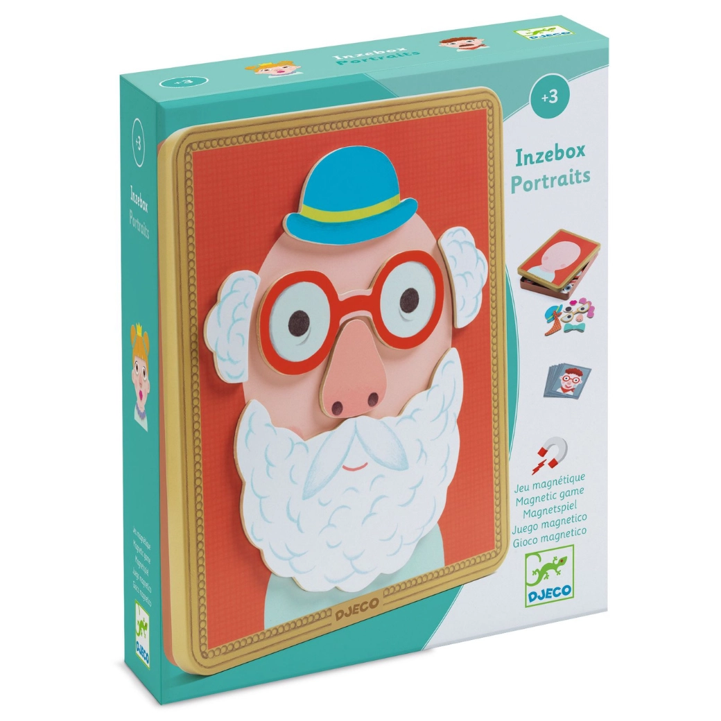 E-shop Magnetická sada INZEBOX Veselé tváre od DJECO