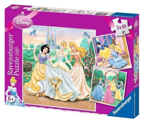 E-shop Ravensburger Disney princezny Sny 3 x 49 dielov