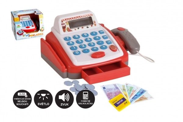 E-shop Teddies Pokladna malá digitální 18 cm