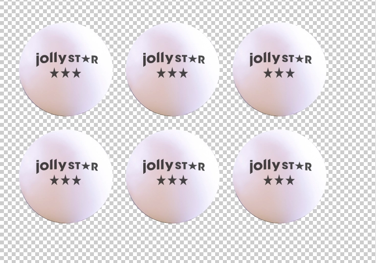 Pingpongové loptičky 6 ks JollyStar