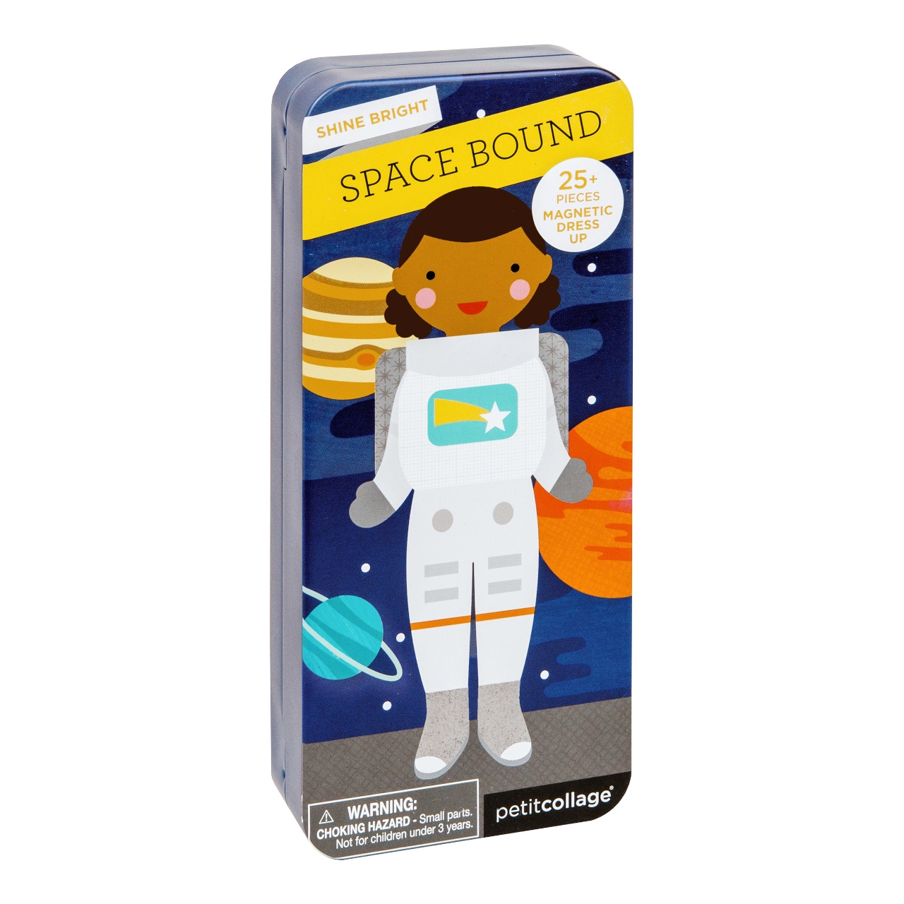 E-shop Petit Collage magnetické puzzle kozmonautka