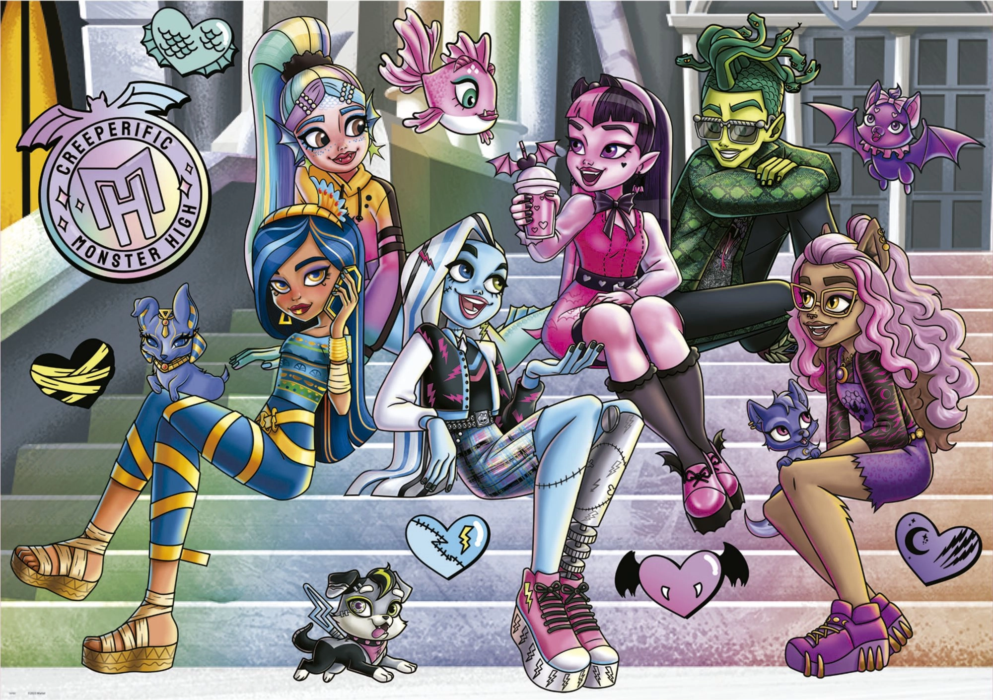 EDUCA Monster High 1000 dielov