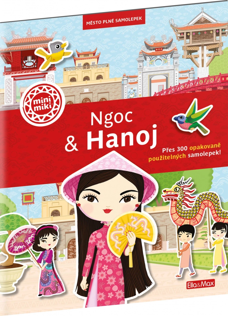 E-shop Ngoc a Hanoj – mesto plné samolepiek