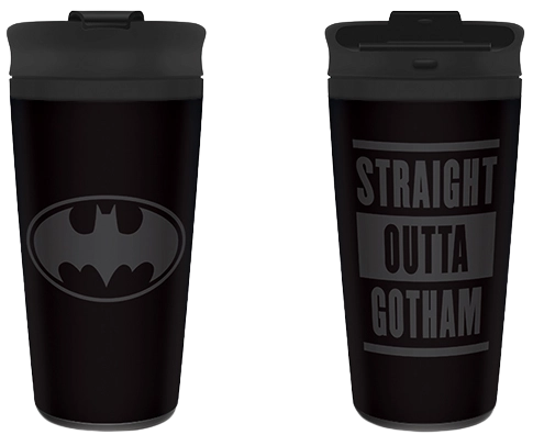 E-shop Pyramid International Cestovní hrnek Batman Straight Outta Gotham 0,425 l