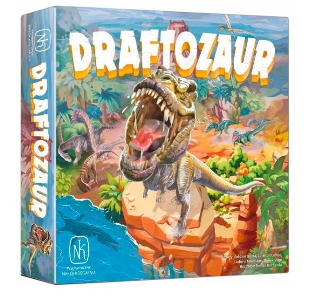 E-shop Draftozaur – rodinná strategická hra s drevenými dinosaurami