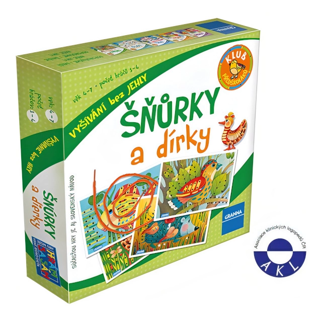 E-shop Granna Šnúrky a dierky kreatívna hra