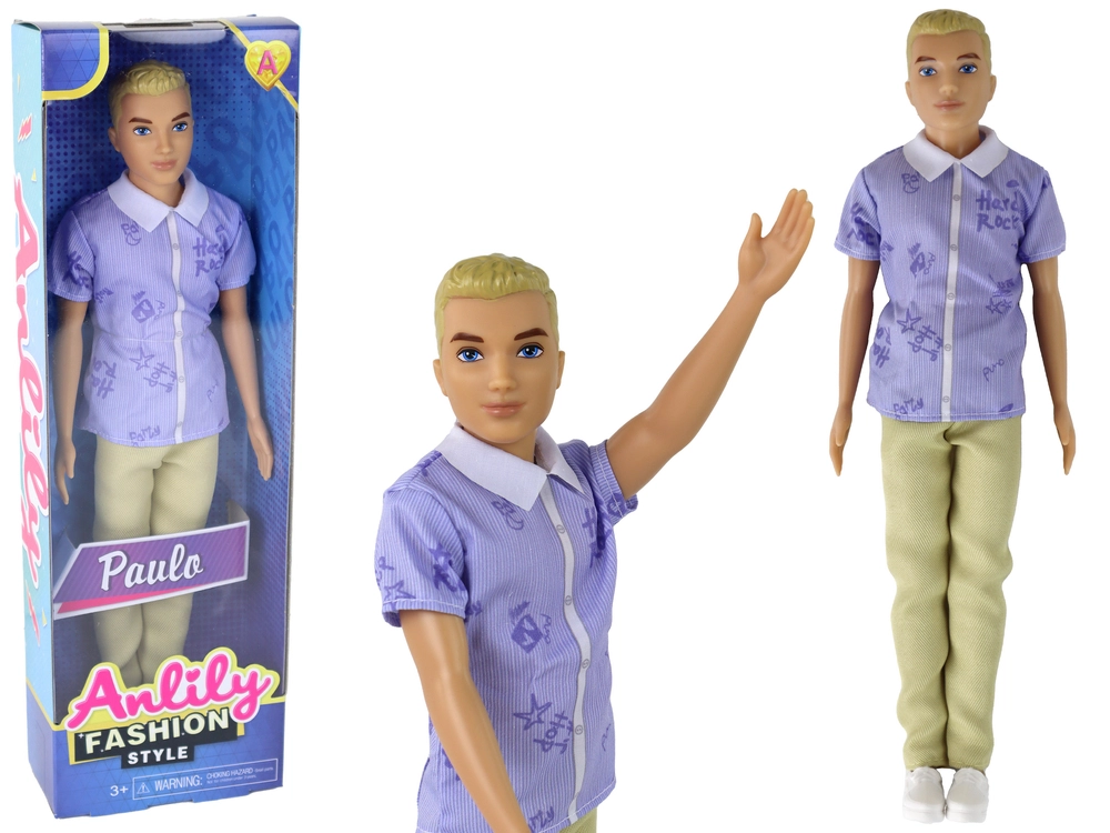 Lean Toys Chlapec Paulo s blond vlasmi
