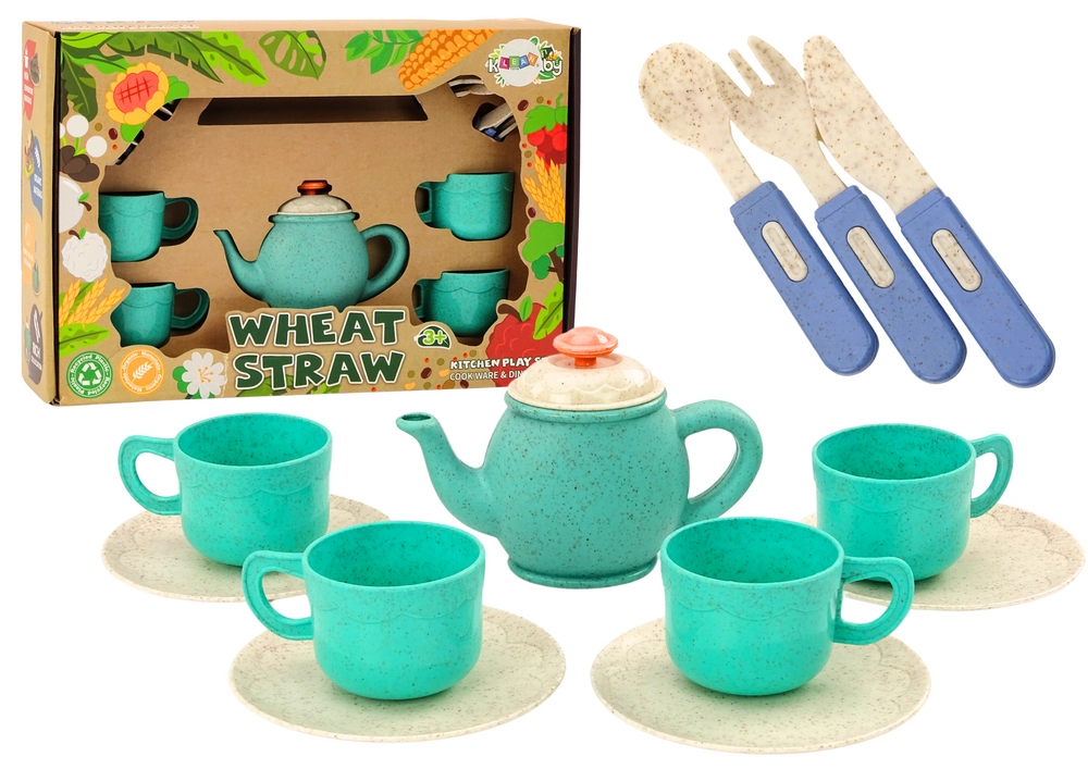 E-shop Lean Toys Pikniková súprava riadu 22ks