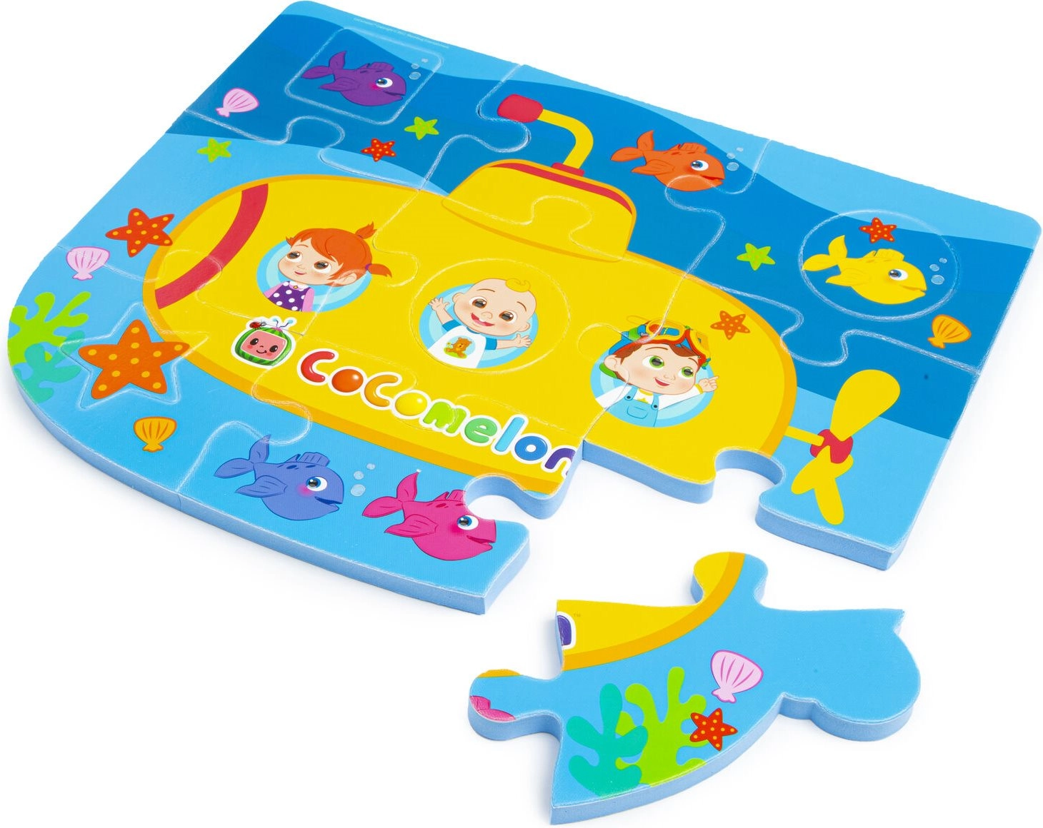 E-shop Penaové puzzle do vane COCOMELON – 13 dielikov
