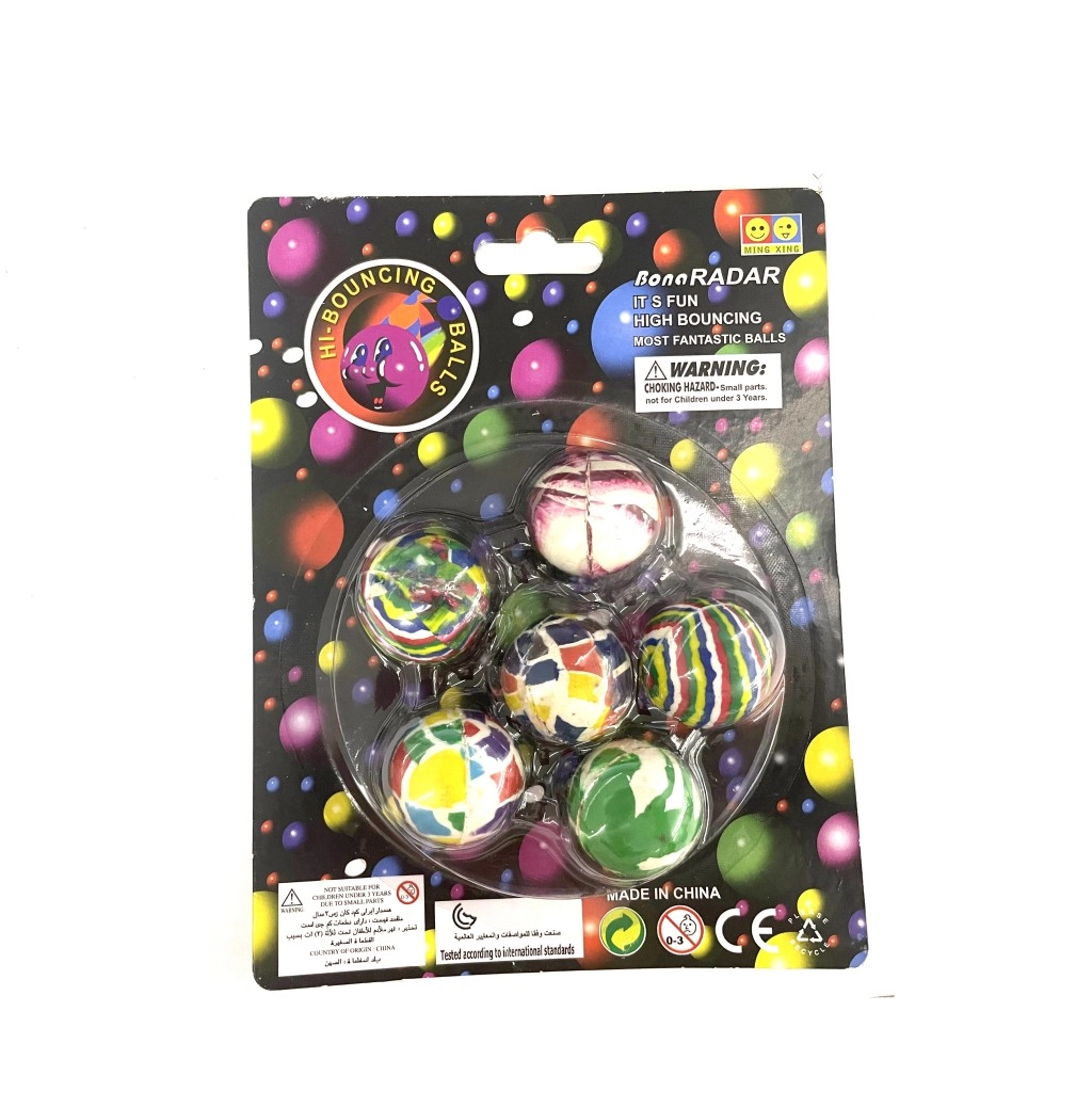 E-shop Sada skákacích loptičiek hopíkov 6 ks 3,2 cm