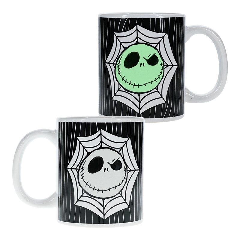 E-shop Keramický hrnček Jack Skellington svietiaci