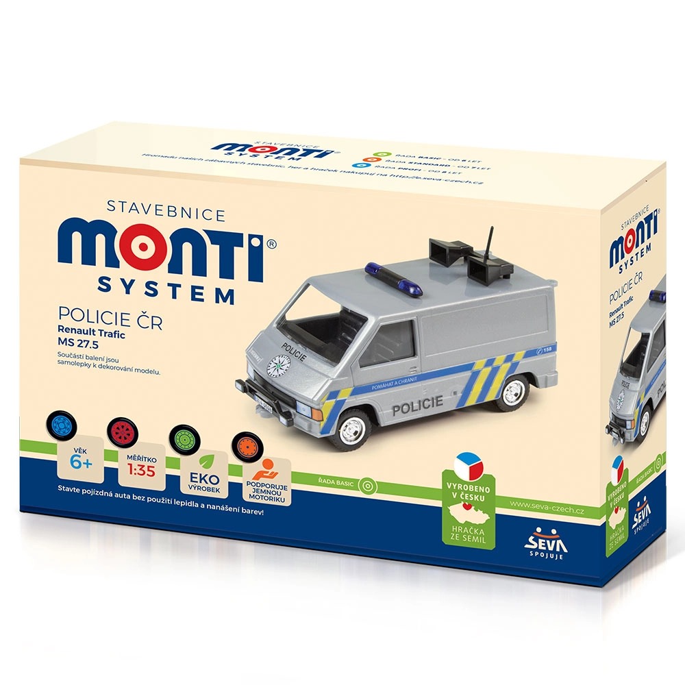 E-shop Stavebnica Polícia ČR Renault Trafic Monti System