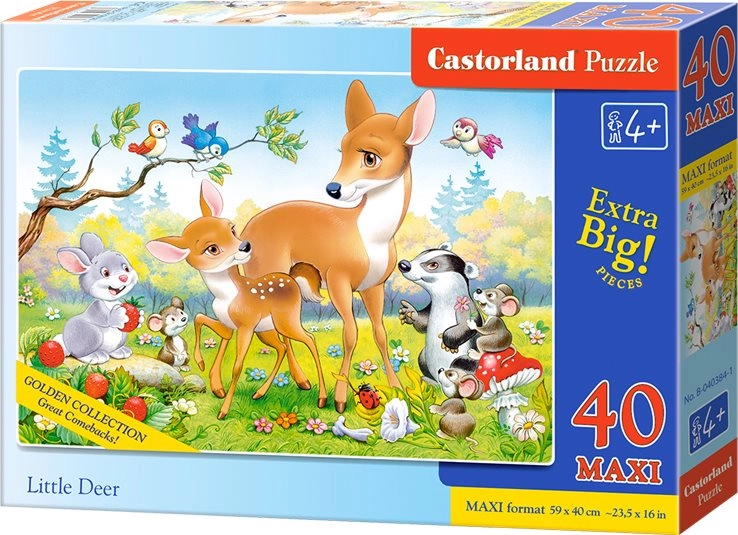 E-shop CASTORLAND Malý koloušek MAXI 40 dielov