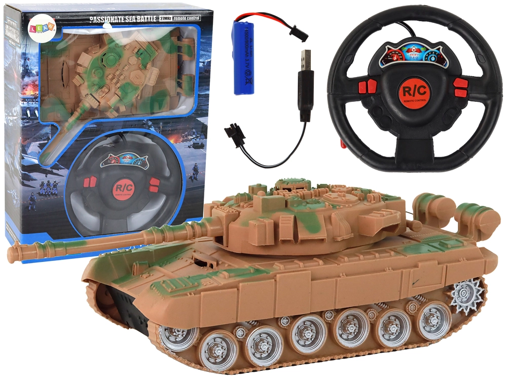 E-shop Diaľkovo ovládaný tank s efektmi svetla a zvuku