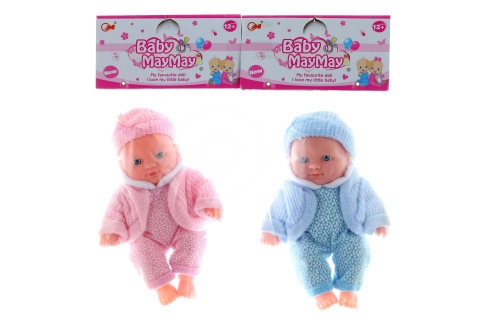 Bábätko v zimnom oblečení 20 cm