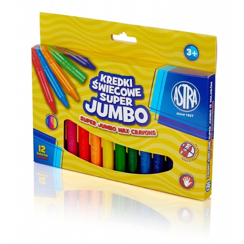 E-shop Astra voskové farbičky Super Jumbo 12ks 316118003