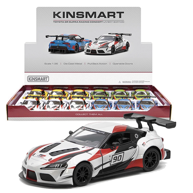 E-shop Kovový model Toyota GR Supra Racing