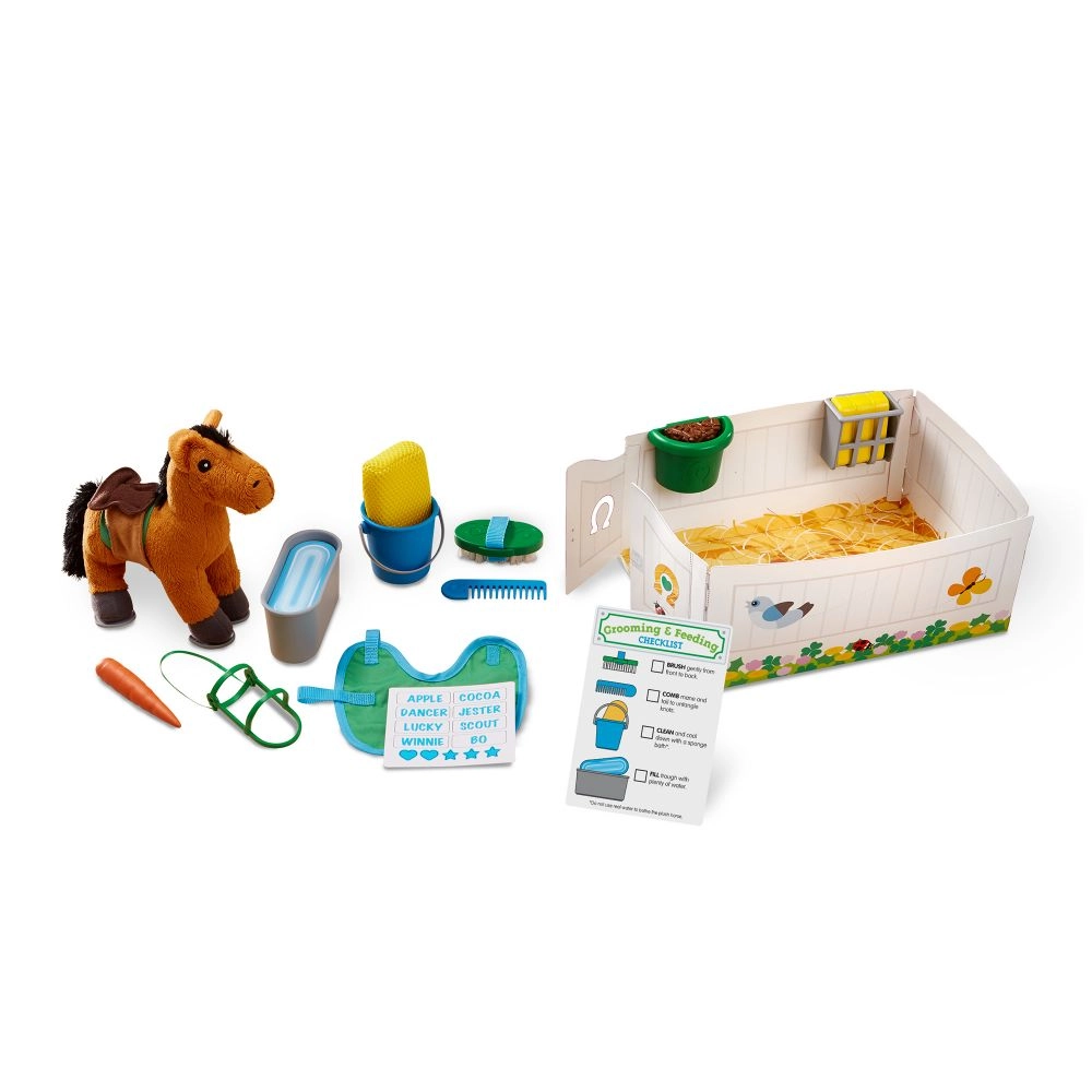 E-shop Opatrovateľský set s plyšovým koníkom pre deti 3+