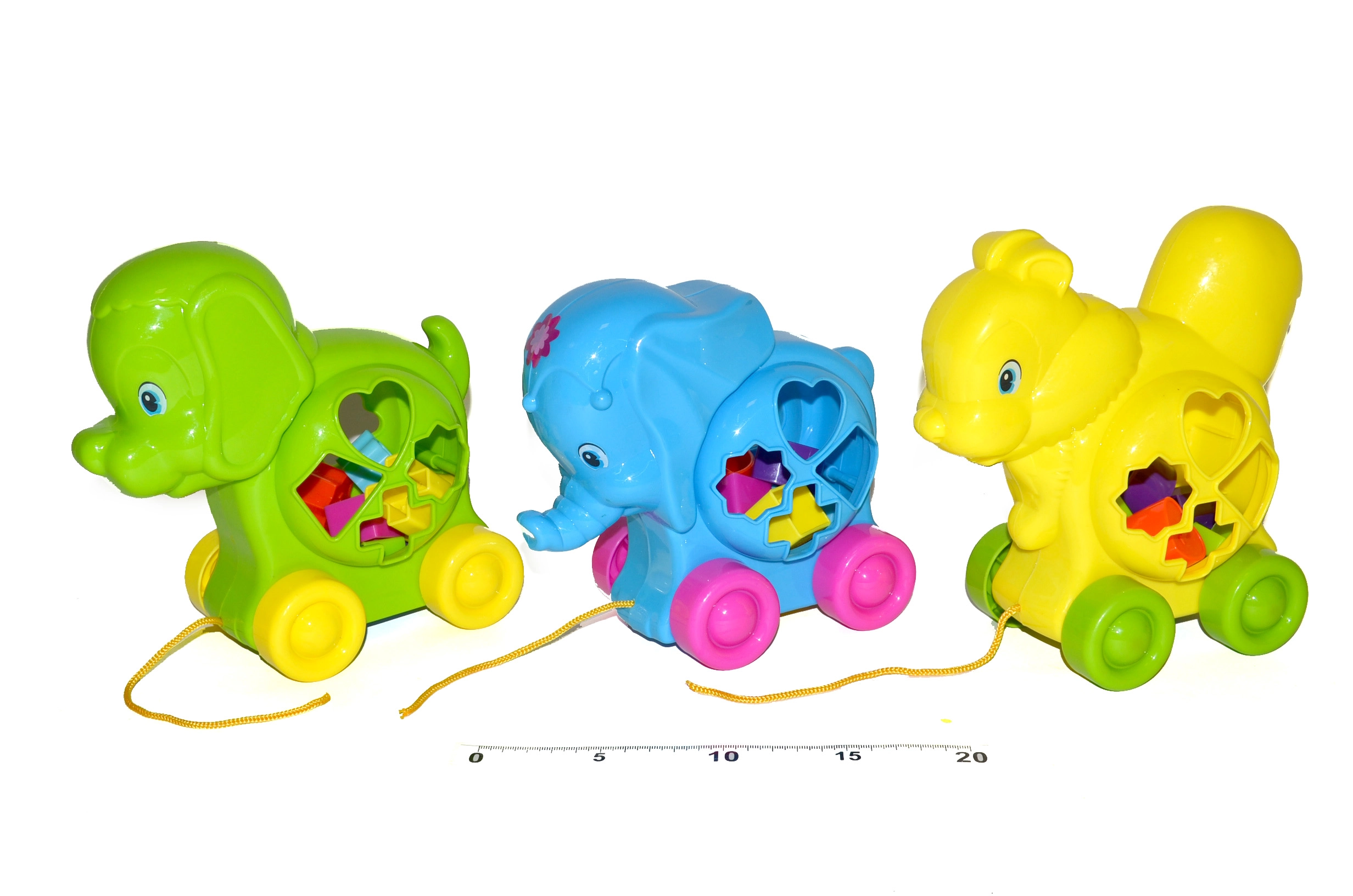 E-shop Wiky zvieratko didaktické 22 cm žltá