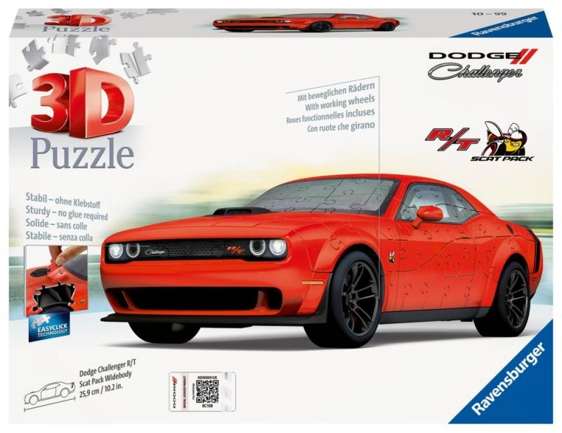 Ravensburger 3D puzzle Dodge Challenger R/T Scat Pack Widebody 108 ks