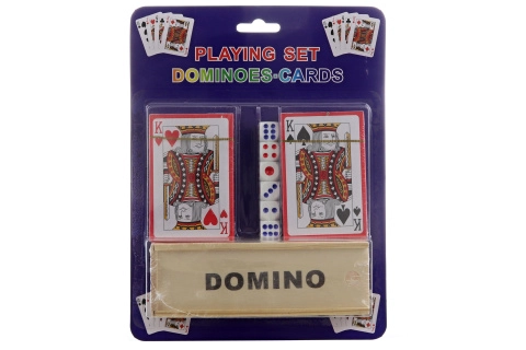 Hracie karty + domino