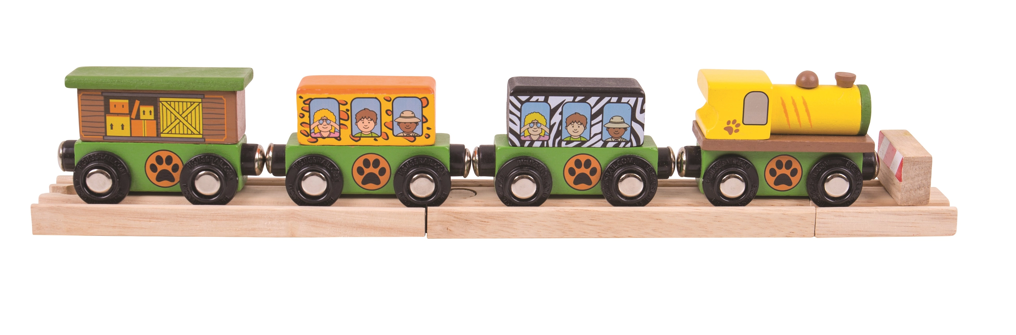 E-shop Bigjigs Vláček Safari