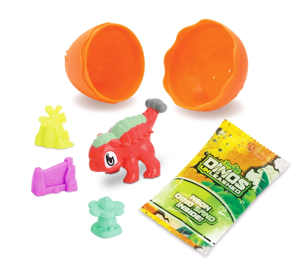 E-shop Dino prekvapenie s figúrkou a neónovým pieskom