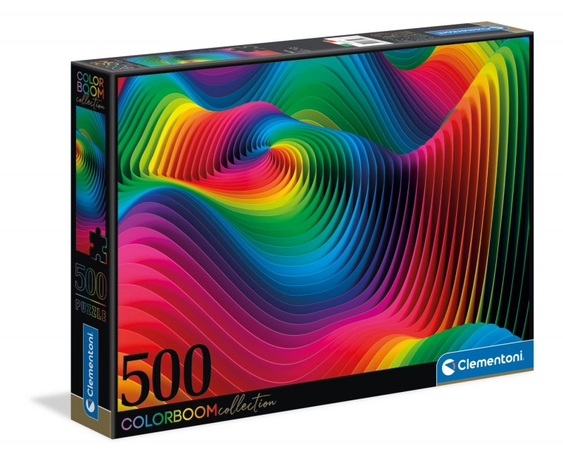 CLEMENTONI ColorBoom Vlny 500 dielov
