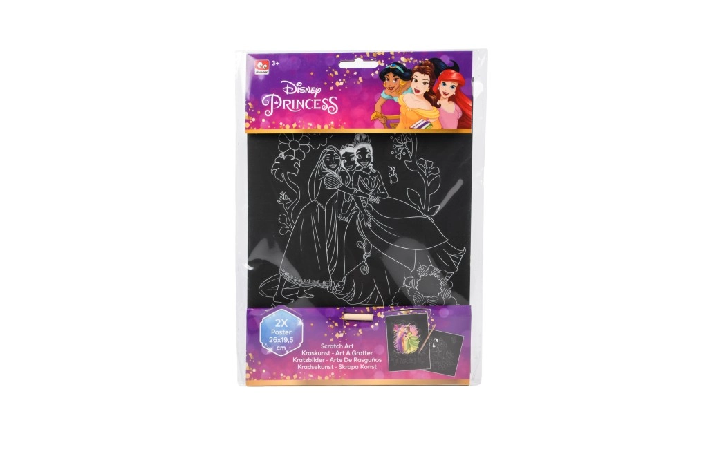 E-shop CANENCO Disney Princess princezny škrabací obrázky 2ks
