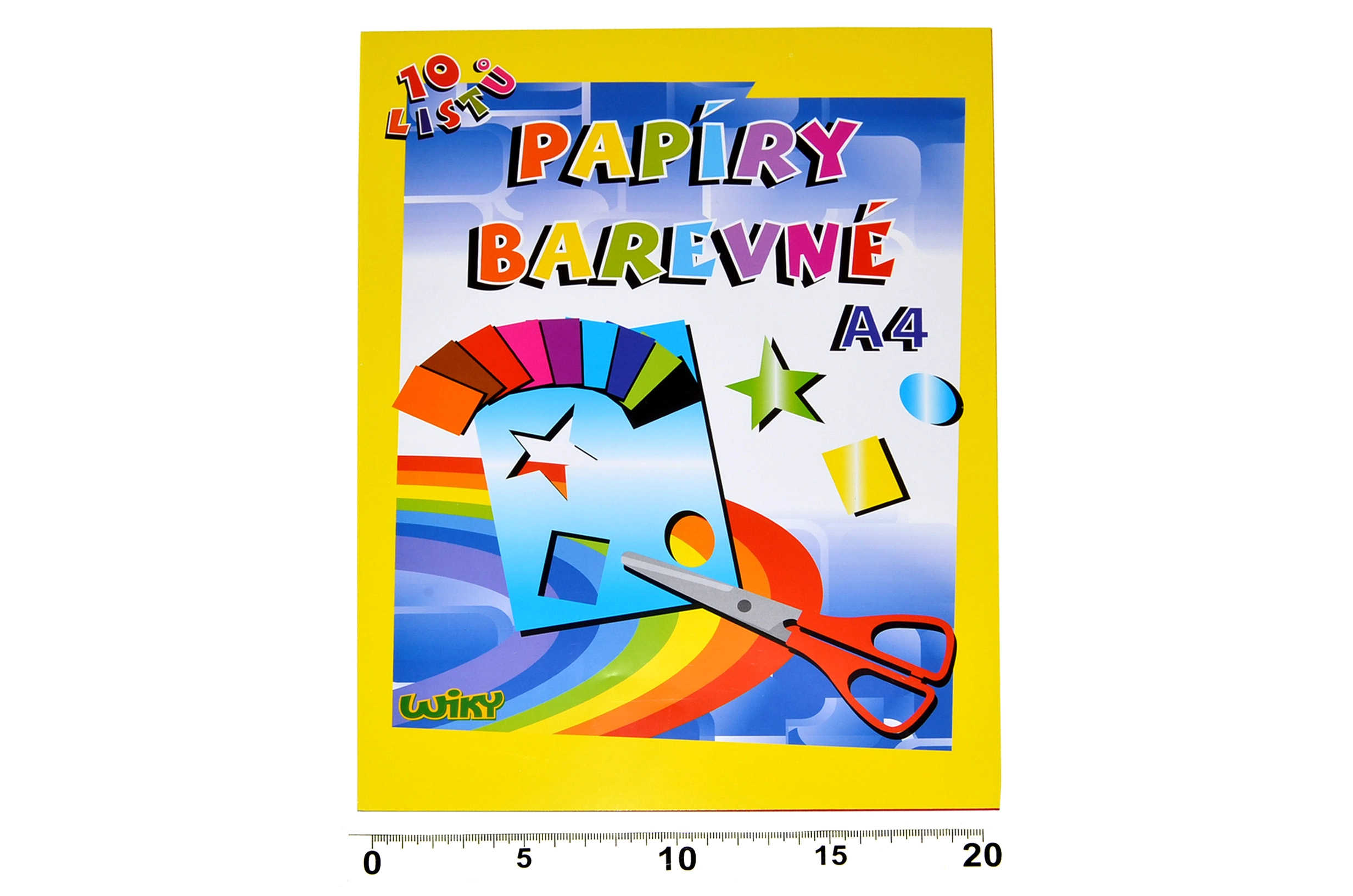 E-shop Wiky papiere farebné W krieda A4 10 listov WKW886467