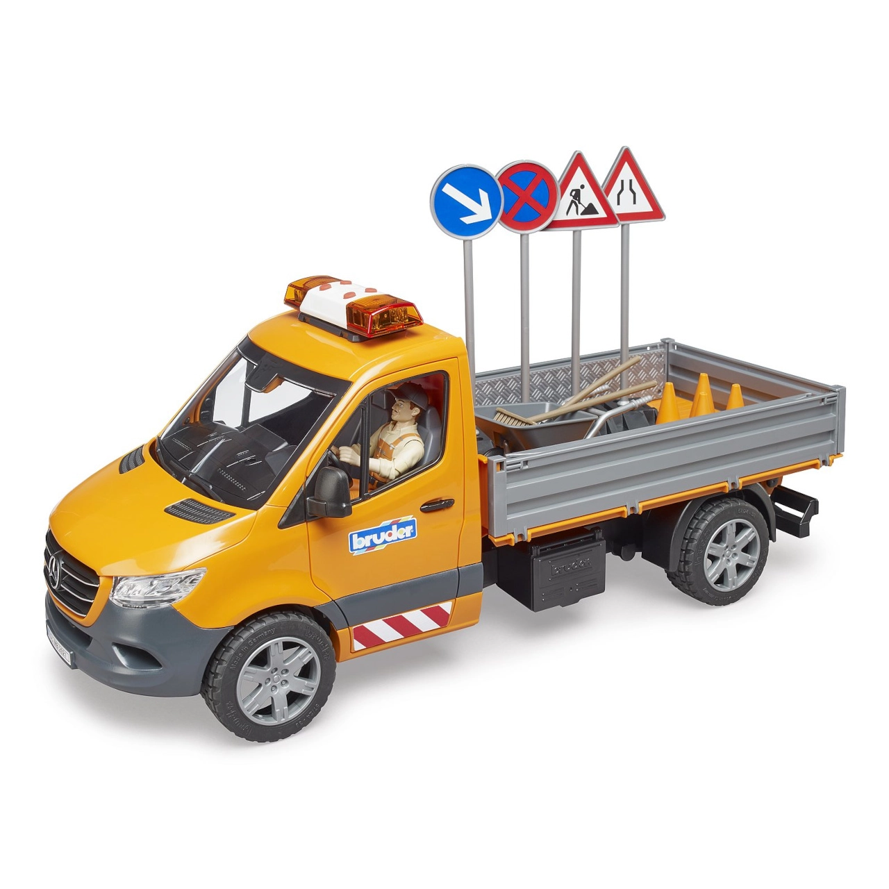 E-shop Bruder 2677 nový MB Sprinter Silničáři s figurkou a příslušenstvím