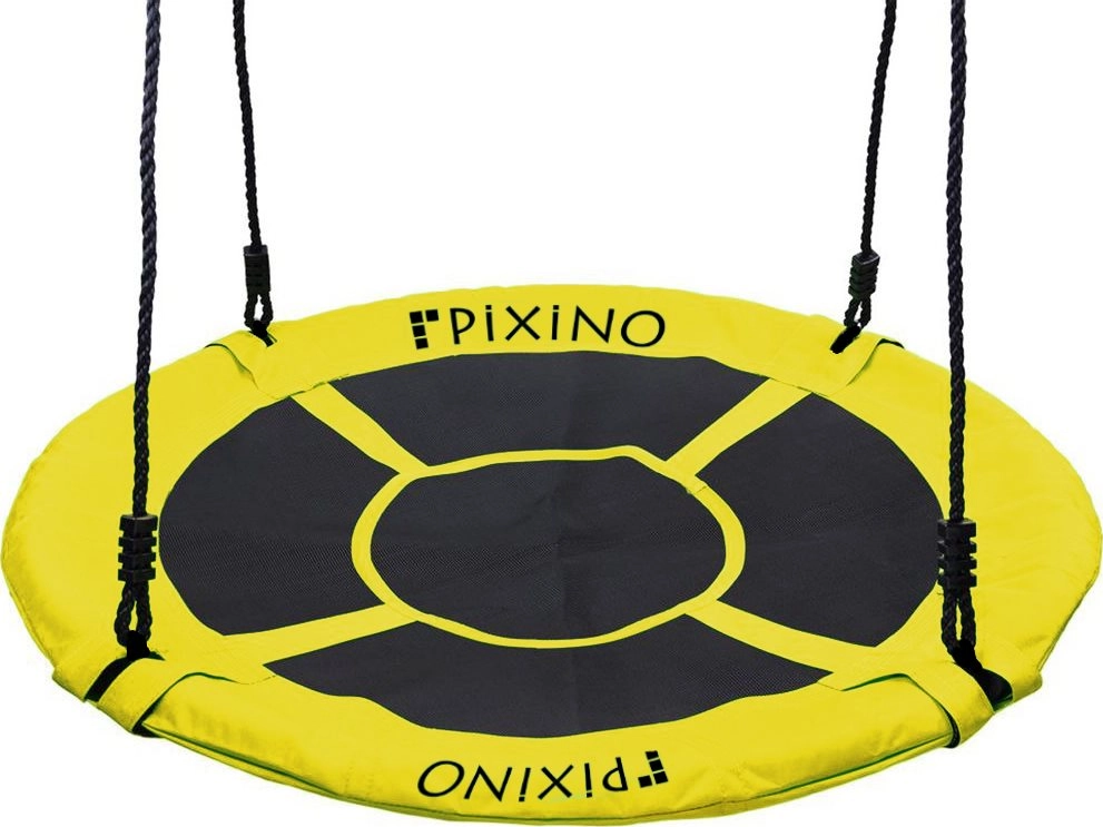 E-shop Pixino hojdací kruh Bocianie hniezdo 100 cm žltá