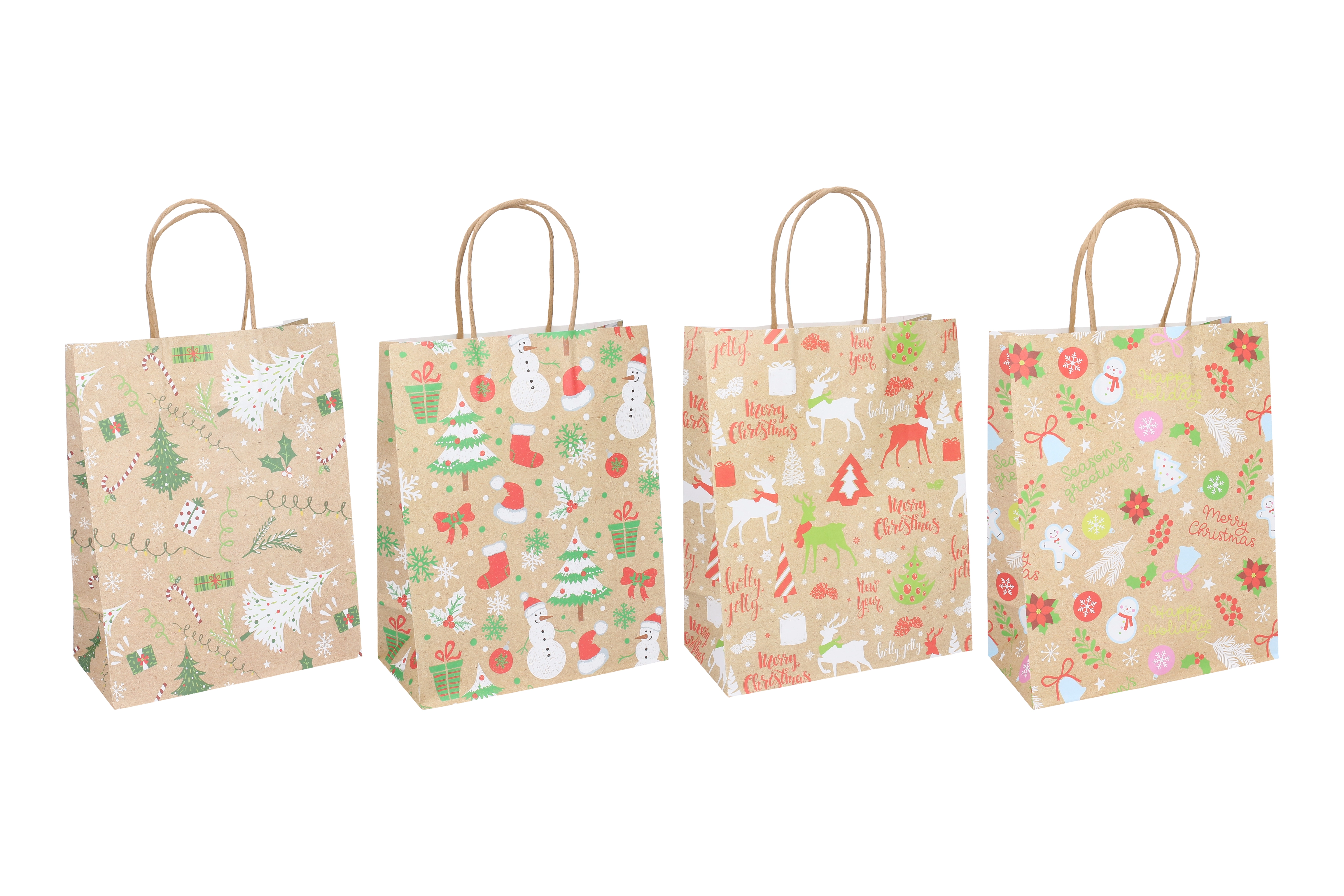 E-shop Dárková taška S 15x21x8 cm Vánoce