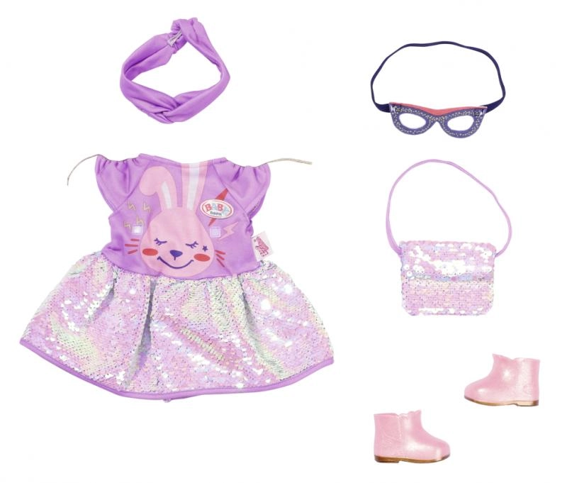 E-shop Zapf BABY born Súprava sa šatami Deluxe 43 cm