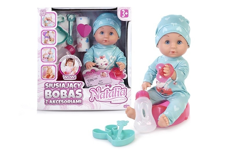 Bábika bábätko čúrajúce 30 cm EDU&FUN