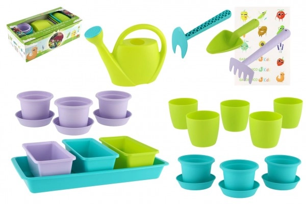 E-shop Záhradná sada Gardenico Kids s kvetináčmi