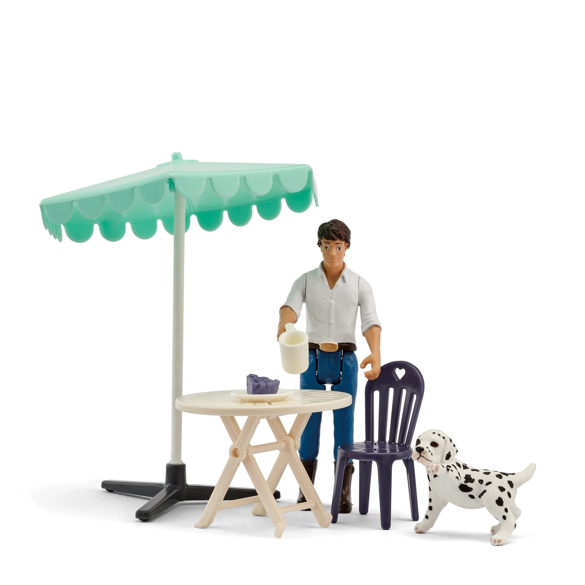 Schleich POCKET SET posedenie pri káve
