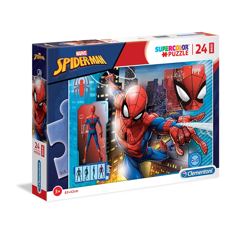 E-shop Clementoni Spiderman Profil MAXI 24 dielov