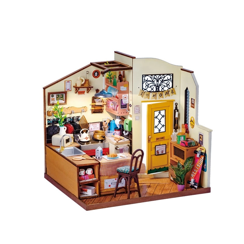 E-shop Rolife Miniatúrny domček Útulná kuchyňa 196 ks