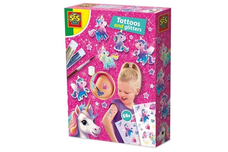 Ses Creative Jednorožec – tetovania a trblietky