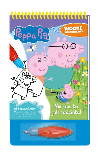E-shop Prasiatko Peppa – Vodové omaľovánky 13: Najlepšia je rodinka