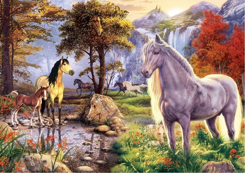 E-shop Art Hidden Horses 1000 dielov