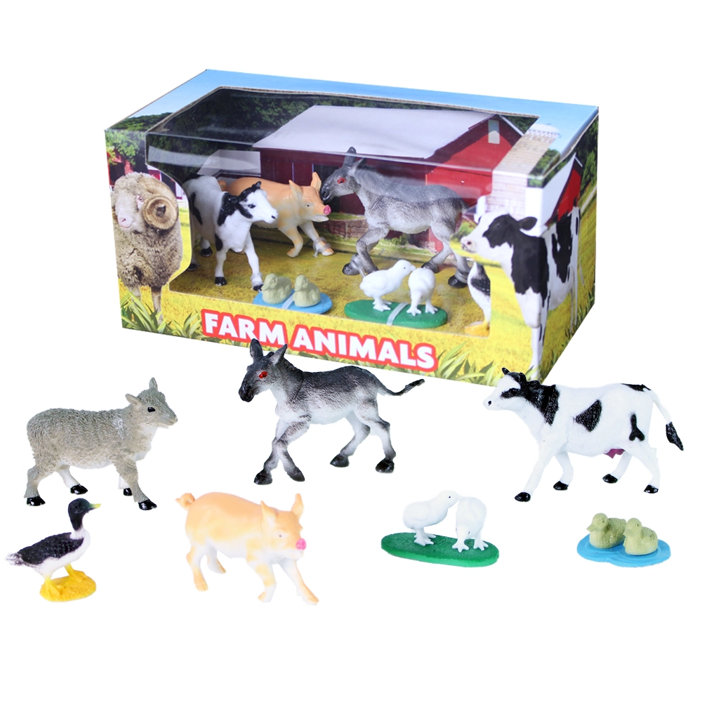 E-shop Rappa Zvířata farma 7 ks v krabici
